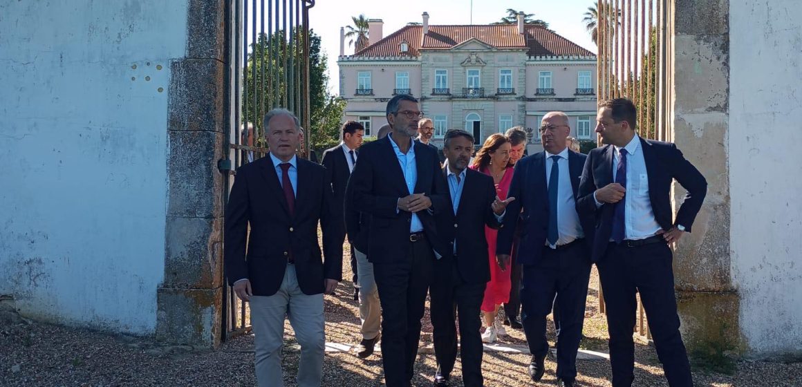 Christophe Hansen visitou Quinta da Alorna