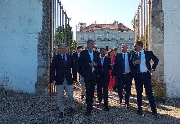 Christophe Hansen visitou Quinta da Alorna