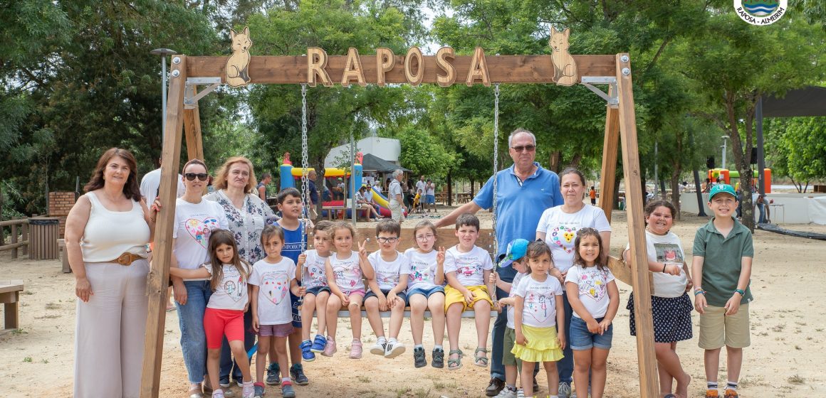 Baloiço é a nova atração no Parque de Merendas da freguesia da Raposa