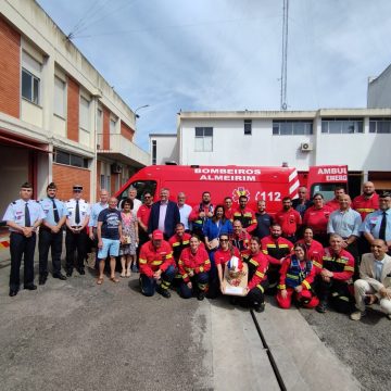 Bombeiros de Almeirim preparam intercâmbio com congéneres da cidade geminada Dreux (c/fotos)