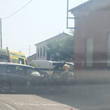 Despiste provoca um ferido na EN118 em Benfica do Ribatejo