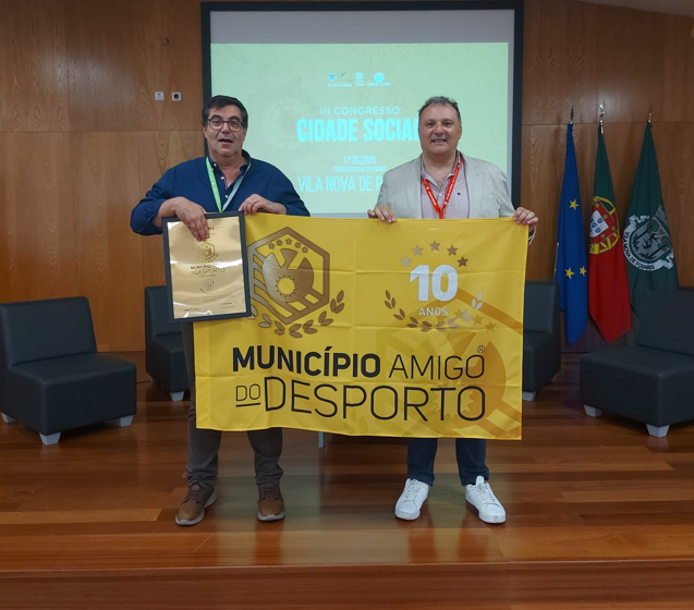 Chamusca distinguida pelo 8.º ano consecutivo como “Município Amigo do Desporto”