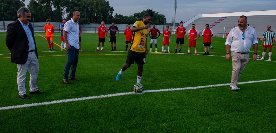 Chamusca inaugura relvado sintético e da nova iluminação LED no campo municipal