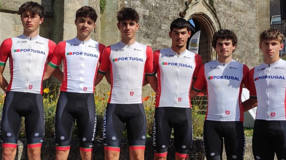 João Anunciação ao serviço da Seleção Nacional de Ciclismo