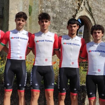 João Anunciação ao serviço da Seleção Nacional de Ciclismo