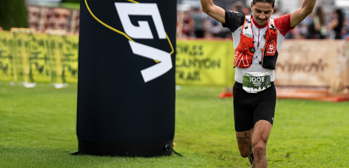 Miguel Arsénio repete vitória na mítica prova Swiss Canyon Trail 