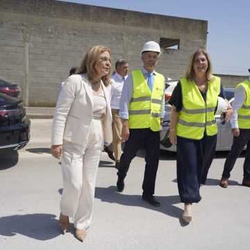 Ministra da Saúde visita obras do novo Centro de Saúde de Alpiarça e Hospital de Santarém