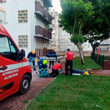 Homem morre após queda do terceiro andar em Almeirim