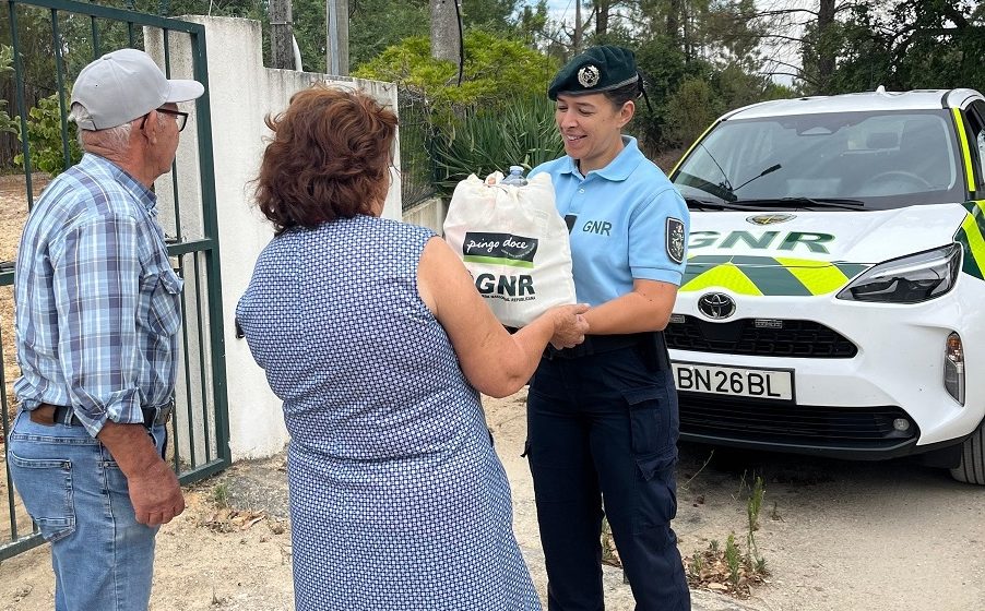Parceria entre GNR e Pingo Doce reforça apoio a idosos