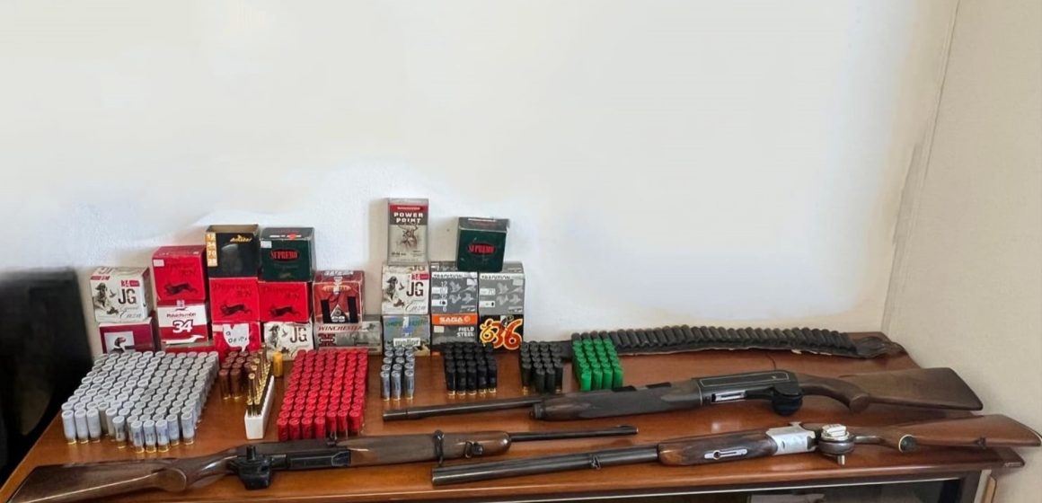 GNR apreende armas e constitui arguido em caso de violência doméstica na Chamusca