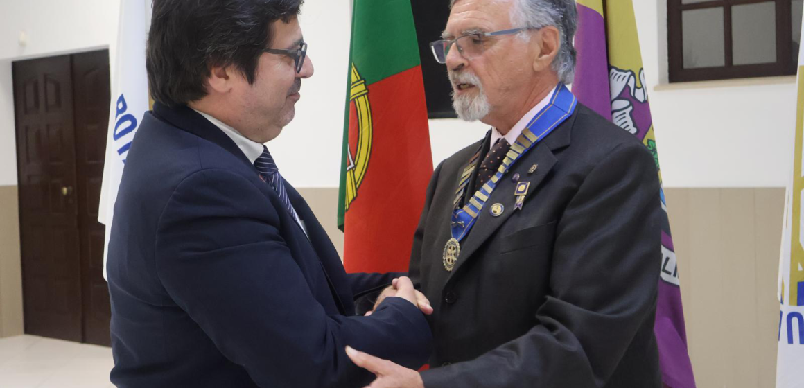 Família Barreira em destaque na Transmissão de Tarefas do Rotary Club de Almeirim