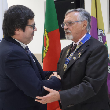 Família Barreira em destaque na Transmissão de Tarefas do Rotary Club de Almeirim