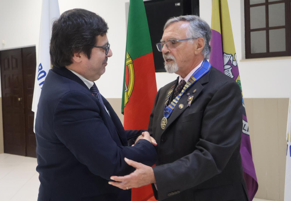 Família Barreira em destaque na Transmissão de Tarefas do Rotary Club de Almeirim
