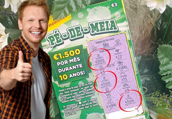 Raspadinha vendida em Almeirim vale 12 mil euros
