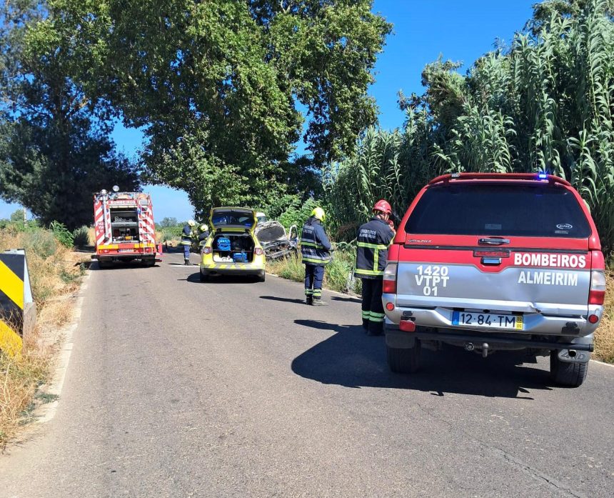 Despiste provoca um ferido na Estrada do Campo