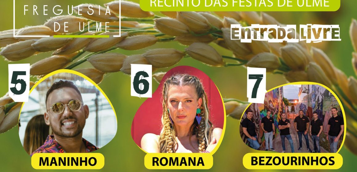 Maninho, Romana e Bezourinhos no “Já te dou o Arroz” em Ulme