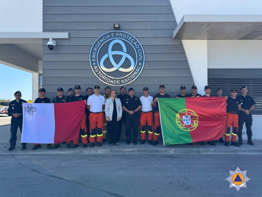 Embaixadora de Malta visitou Força Especial de Proteção Civil em Almeirim