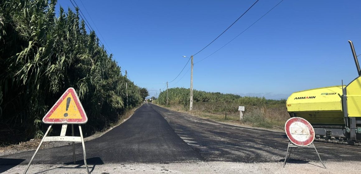 Estrada do Moinho de Vento condicionada ao trânsito devido a obras de requalificação