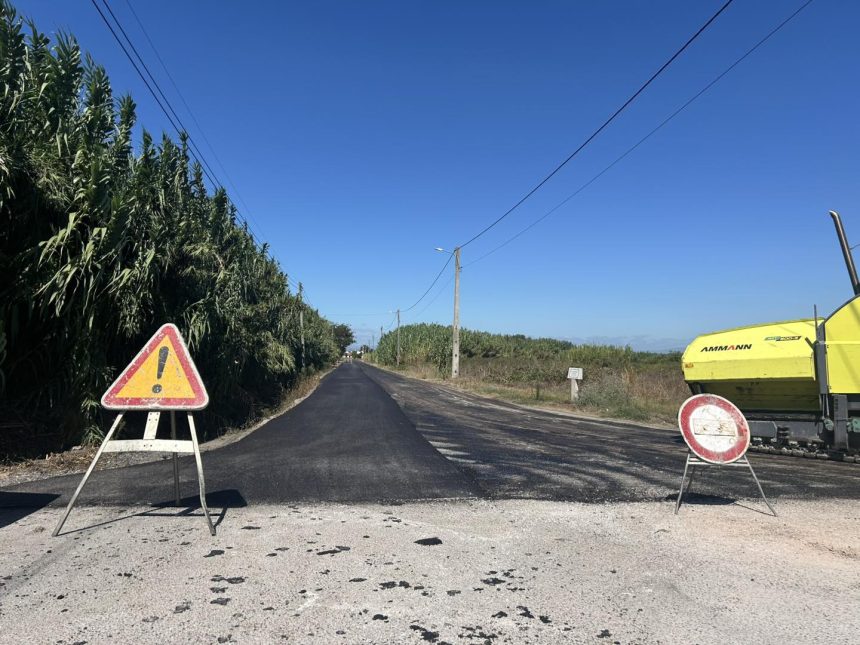 Estrada do Moinho de Vento condicionada ao trânsito devido a obras de requalificação