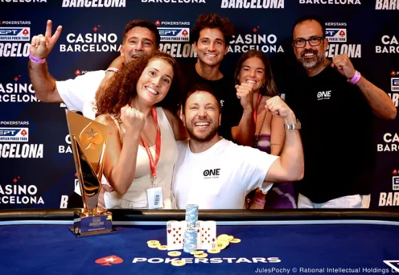 Bernardo Neves conquista título histórico no EPT Barcelona e leva 845.200 euros
