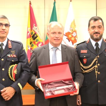 Pedro Ribeiro promete manter dedicação aos Bombeiros Voluntários de Almeirim