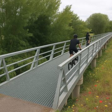 Almeirim e Tapada ligados por 3,5 kms de ciclovia (c/fotos)