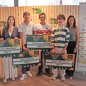 McDonald’s Santarém atribui bolsas de estudo a atletas da região
