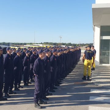 Novos recrutas iniciam estágio na Força Especial de Proteção Civil em Almeirim