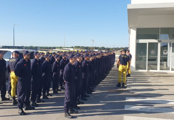 Novos recrutas iniciam estágio na Força Especial de Proteção Civil em Almeirim