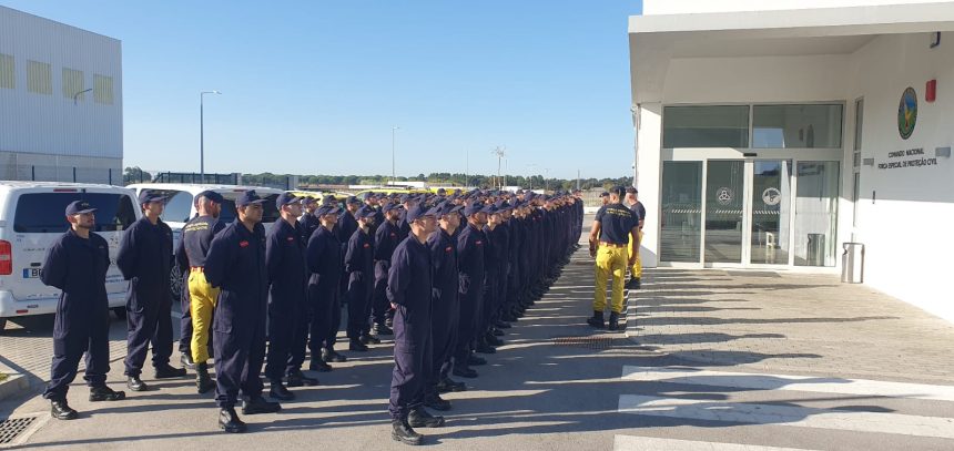 Novos recrutas iniciam estágio na Força Especial de Proteção Civil em Almeirim