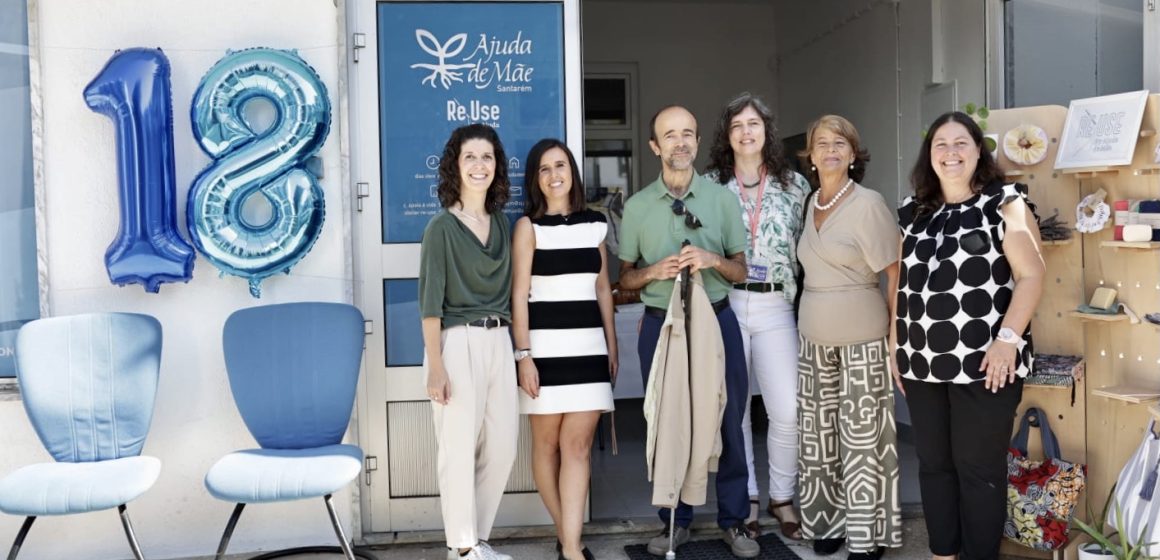 Ajuda de Mãe inaugura novo espaço em Santarém e assinala 18 anos de presença no distrito