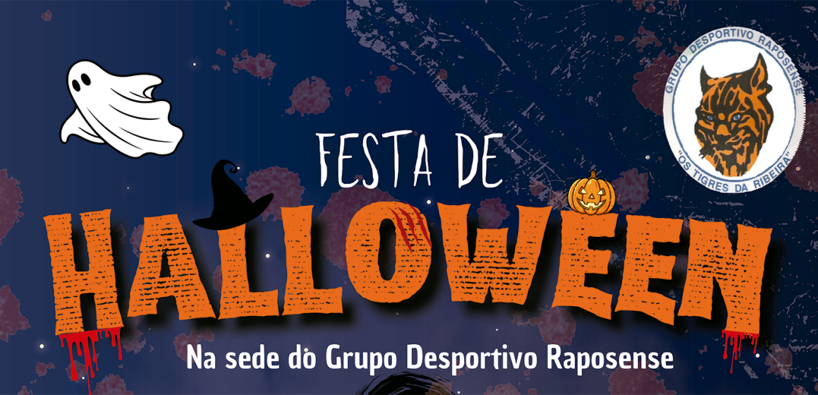 Grupo Desportivo Raposense organiza festa de Halloween