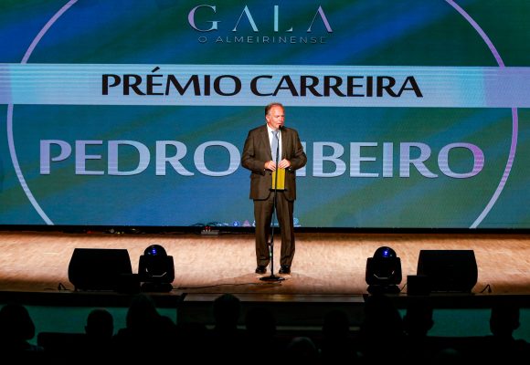 Gala O ALMEIRINENSE: Grande homenagem a Pedro Ribeiro com a entrega do prémio Carreira