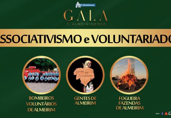 Gala O ALMEIRINENSE: Já são conhecidos nomeados no Associativismo e Voluntariado