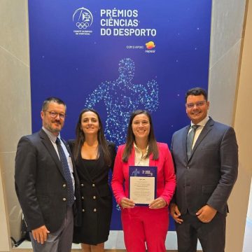 Professora de Almeirim volta a vencer Prémio do Comité Olímpico de Portugal