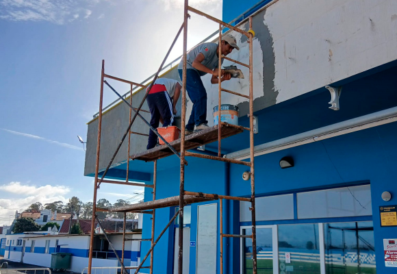 D. Manuel de Mello em obras